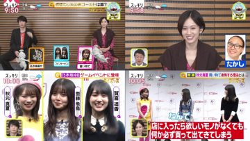 210917 Sukkiri – ex-AKB48 Maeda Atsuko & Nogizaka46 – HD-tile