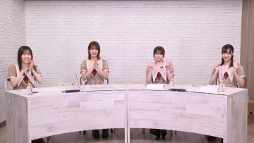 210923 UNI’S ON AIR 2nd Anniversary SHOWROOM Live Broadcast – Sakurazaka46 Seki Yumiko, Takemoto Yui, Masumoto Kira, Matsuda Rina – HD.mp4-00009