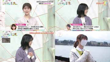 220327 Nichiyou wa Colorful!!! – Nogizaka46 Iwamoto Renka & AKB48 Oda Erina Cut – HD-tile