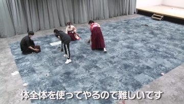 220429 [Dokidoki] Tsutsui Ayame Challenges Calligraphy Performance! [TV Station] [Nogizaka 46Hours TV] – FHD.mp4-00002