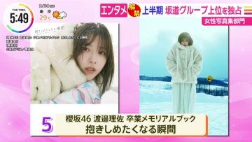 220530 ex-Sakurazaka46 Watanabe Risa & ex-Nogizaka46 Ikuta Erika’s TV News – THE TIME – HD.mp4-00002