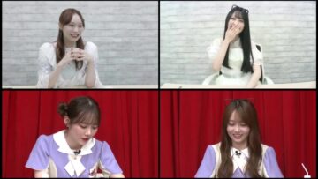 221014 Nama no Idol ga Suki – Nogizaka46 Tamura Mayu, Yakubo Mio & HKT48 Toyonaga Aki, Murakami Wakana – HD.mp4-00001
