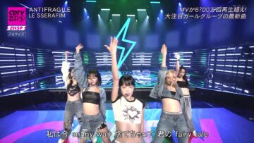 221128 CDTV Live! Live! 2Hours Special – LE SSERAFIM – Cut – FHD.mp4-00001