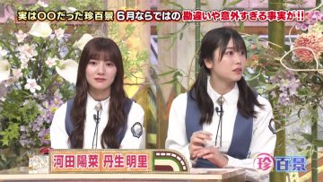 230611 Nanikore Chin Hyakkei – Hinatazaka46 Kawata Hina, Nibu Akari & ex-Nogizaka46 Saito Chiharu – HD.mp4-00009