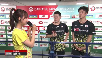 230729 Badminton World Tour Japan Open 2023 Quarterfinals – Nogizaka46 Sato Kaede Cut – HD.mp4-00012
