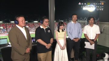 230729 Rugby Japan National Team Send-off Match Japan vs Tonga Part 2 – Main Audio – Nogizaka46 Yamashita Mizuki – HD.mp4-00002