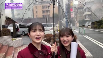 240228 [Nogizaka46 6th Generation Recruitment Commemoration] Nogizaka Members Went to Put Up Audition Announcement Posters! [Part 2,3] – Nogizaka46 Iwamoto Renka, Ogawa Aya, Kawasaki Sakura, Kubo Shiori – FHD.mp4-00001