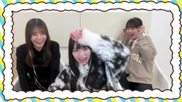 240317 [Volume Warning!] Kosaka Nao’s Recommended Game Was Extremely Scary [Five Nights at Freddy’s] – Hinatazaka46 Yamaguchi Haruyo, Hirao Honoka, Kosaka Nao – FHD.mp4-00004