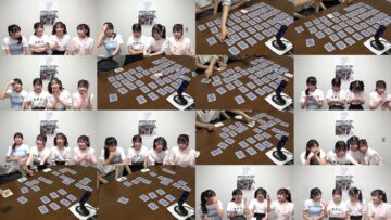 240801 [URA NAMBA CHANNEL] Trump Saikyou Kettei-sen – NMB48 Aobara Yuka, Aobara Waka, Itagaki Koyori, Haga Rei – FHD.mp4